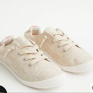 Riley-Natural canvas sneaker